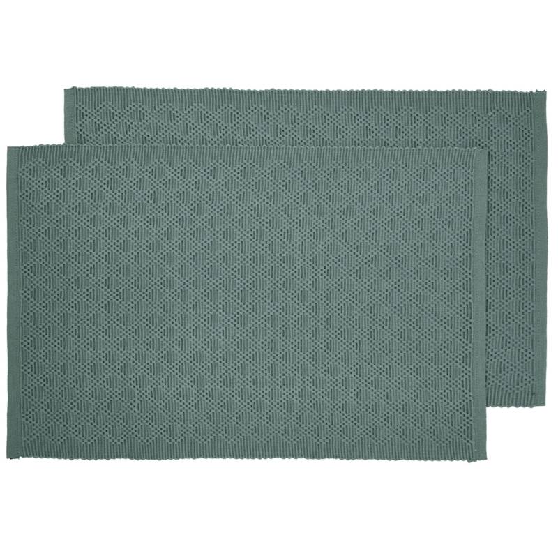 2 Platzsets mit Ripp-Struktur von My Home