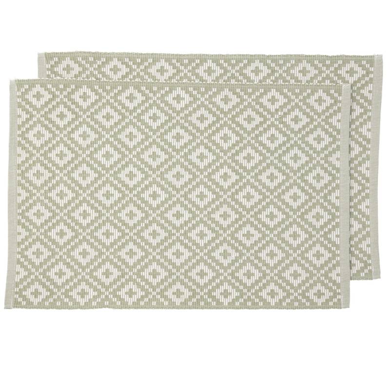 2 Platzsets mit Rippstruktur von My Home