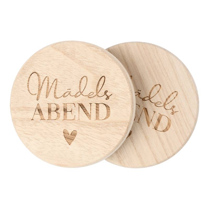 2 Untersetzer aus Holz von My Home