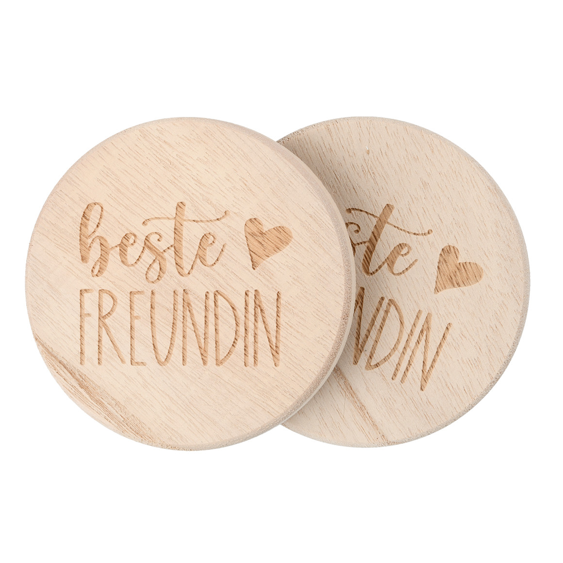 2 Untersetzer aus Holz 2 Untersetzer aus Holz von My Home