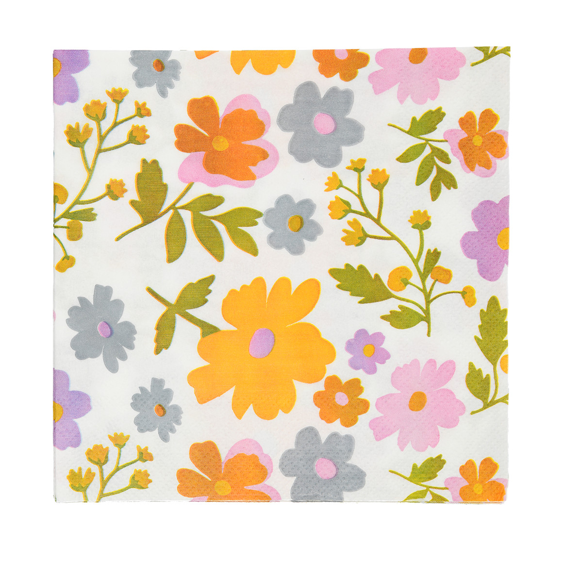 20 Servietten mit Blumen-Muster von My Home