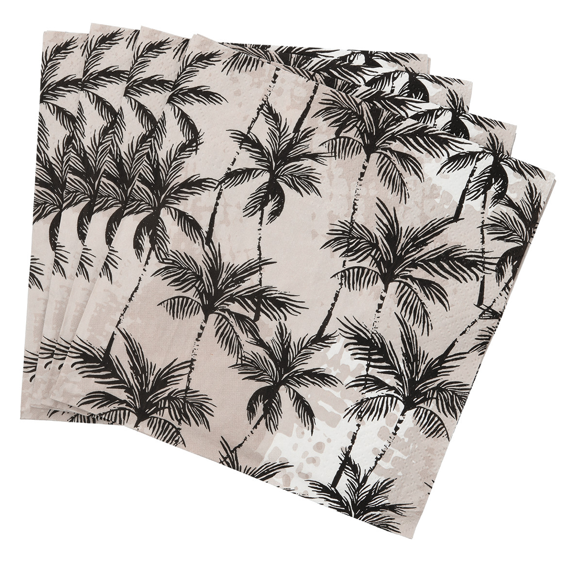20 Servietten mit Palmen-Muster von My Home