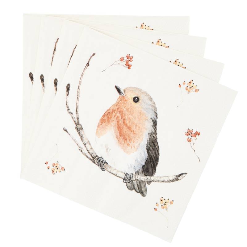 20 Servietten mit Vogel-Motiven 20 Servietten mit Vogel-Motiven von My Home