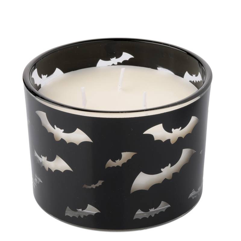 3-Docht Kerze im Halloween-Glas von My Home