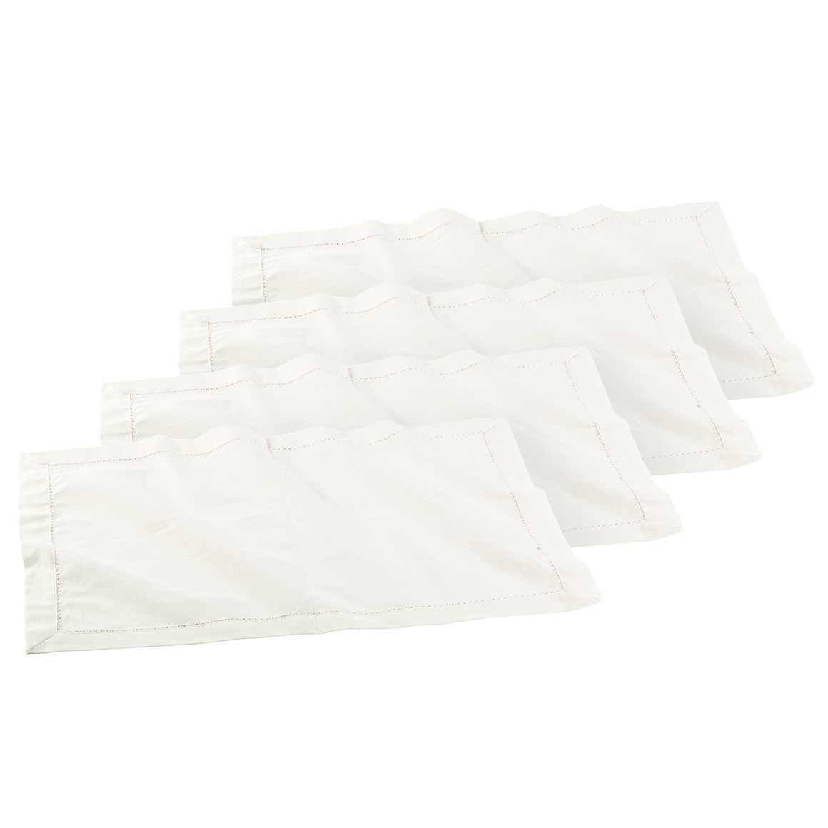 4 Platzsets mit Lochstickerei 4 Platzsets mit Lochstickerei von My Home