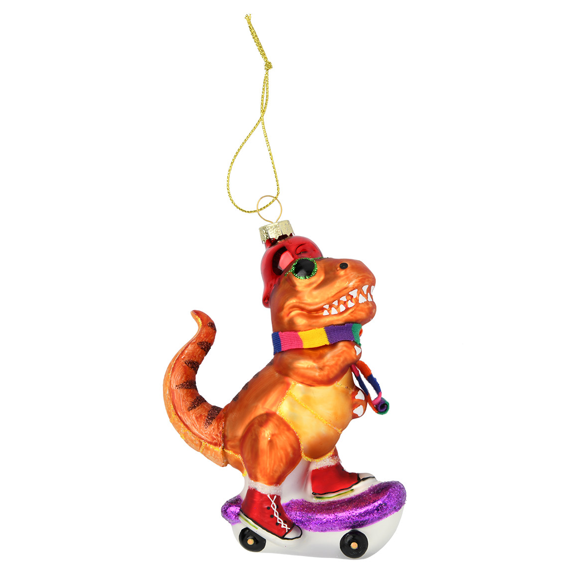 Baumschmuck Dino mit Skateboard von My Home