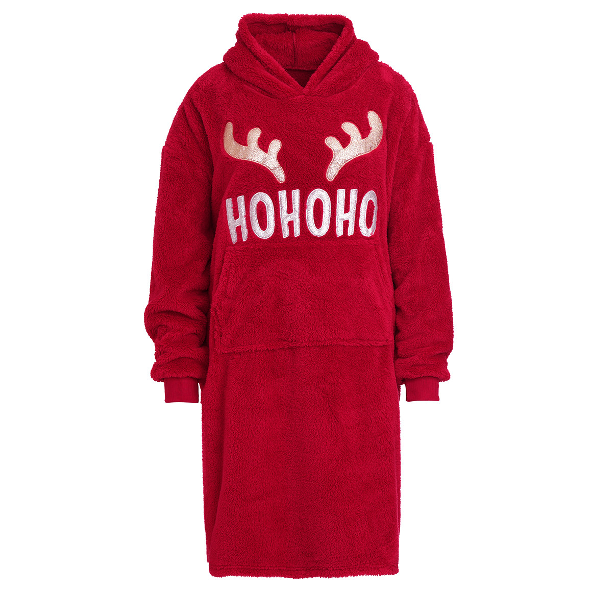 Damen Hoodie-Decke im Weihnachts-Look von My Home