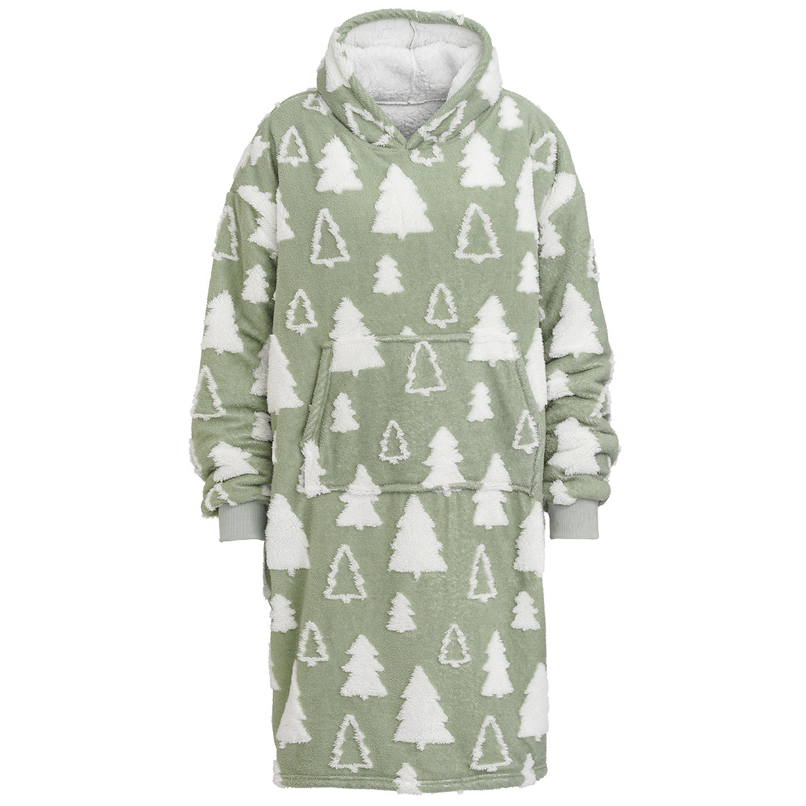 Damen Hoodie-Decke im Weihnachts-Look von My Home