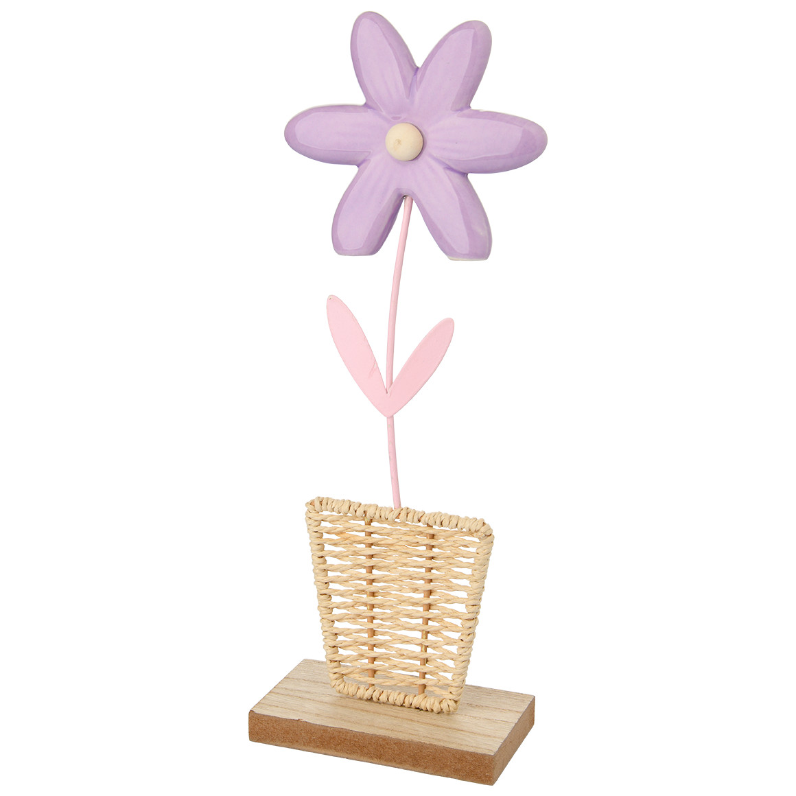 Deko-Aufsteller Blume mit Keramik-Blüte Deko-Aufsteller Blume mit Keramik-Blüte von My Home