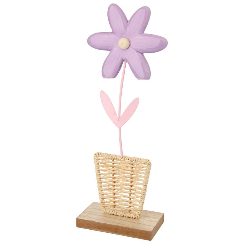 Deko-Aufsteller Blume mit Keramik-Blüte von My Home
