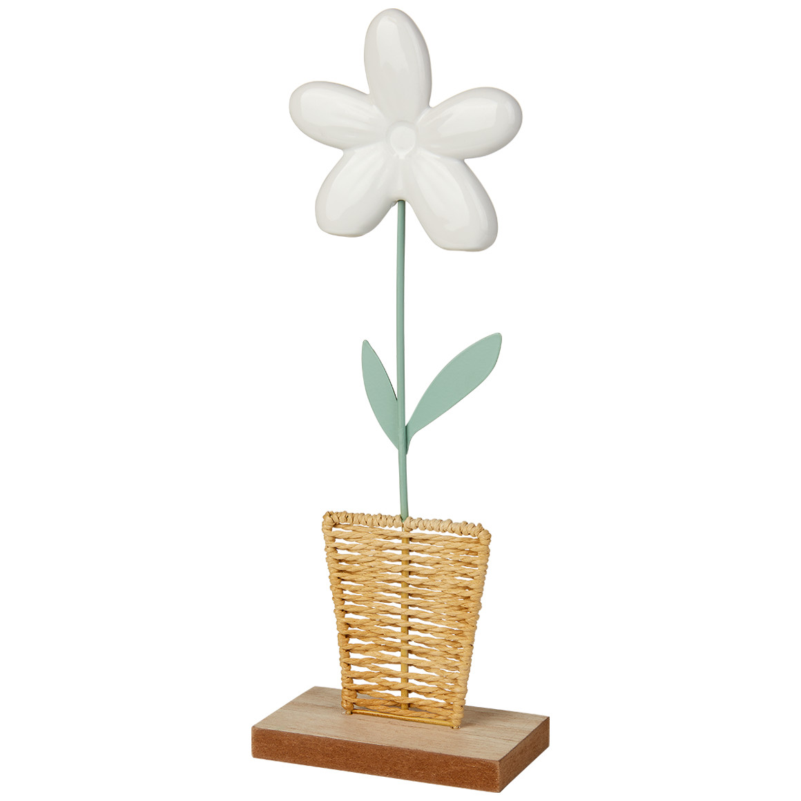 Deko-Aufsteller Blume mit Keramikblüte von My Home
