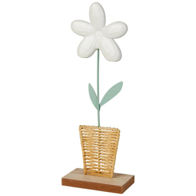 Deko-Aufsteller Blume mit Keramikblüte von My Home