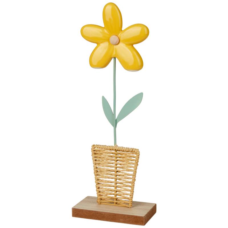 Deko-Aufsteller Blume mit Keramikblüte von My Home