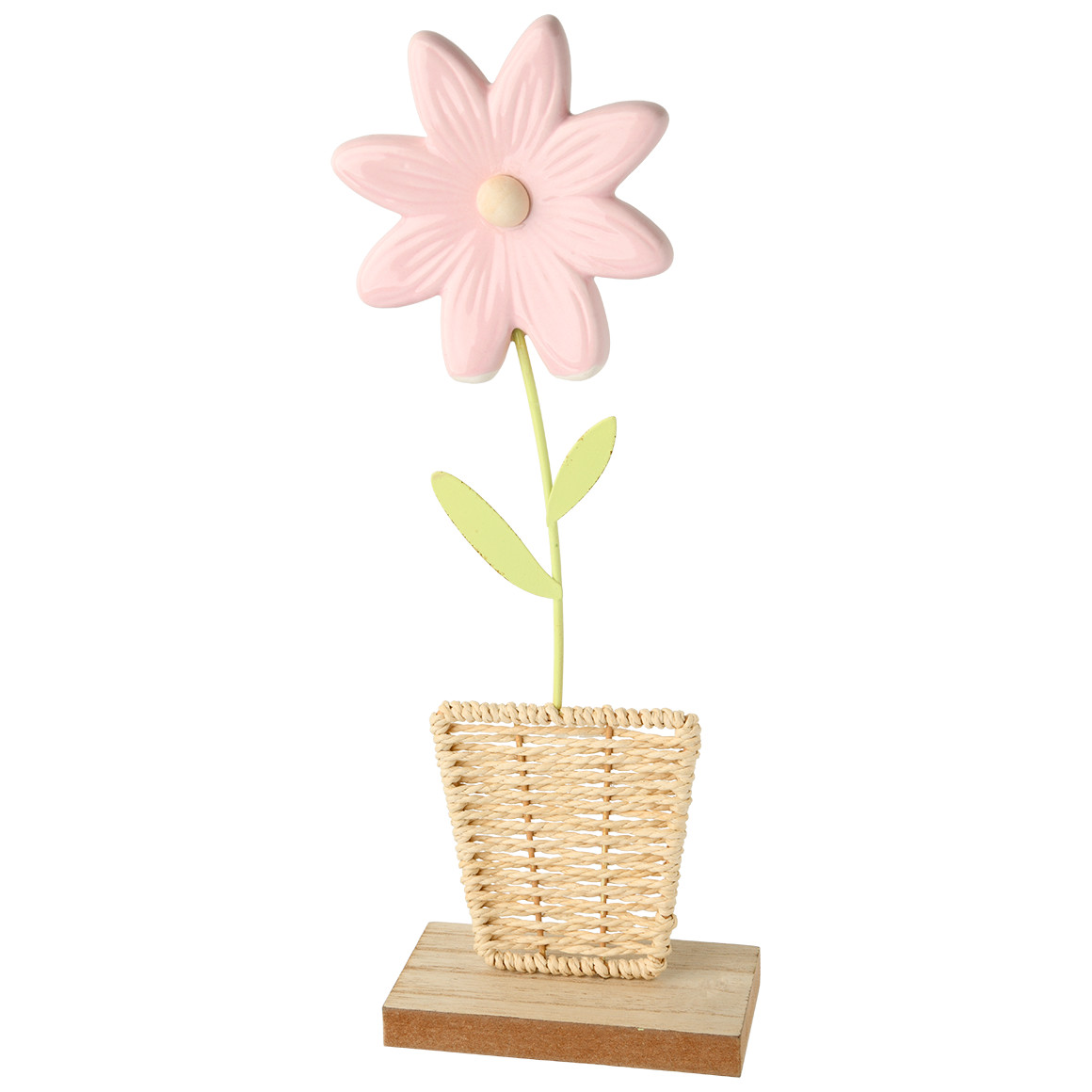 Deko-Aufsteller Blume mit Keramikblüte von My Home