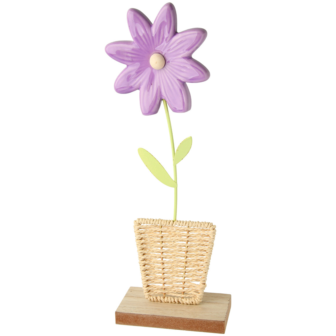 Deko-Aufsteller Blume mit Keramikblüte von My Home