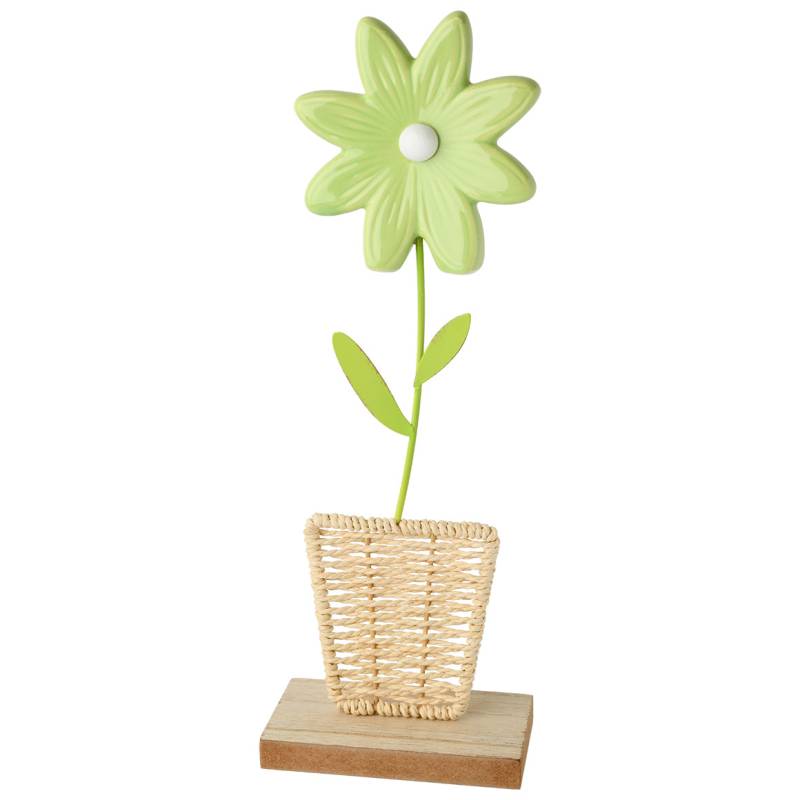 Deko-Aufsteller Blume mit Keramikblüte von My Home