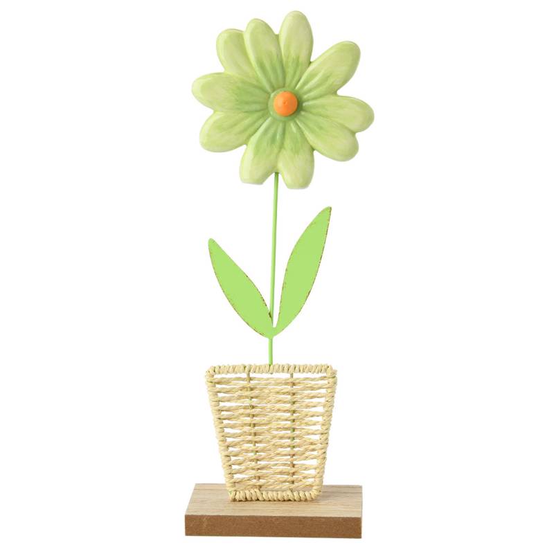 Deko-Aufsteller Blume mit Keramikblüte Deko-Aufsteller Blume mit Keramikblüte von My Home