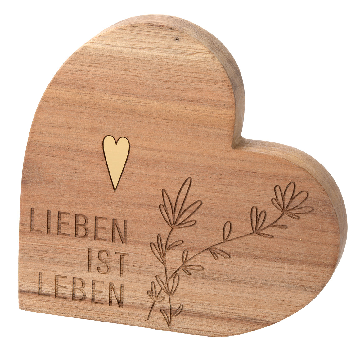 Deko-Aufsteller Herz mit Spruch von My Home