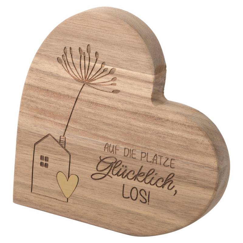 Deko-Aufsteller Herz mit Spruch von My Home