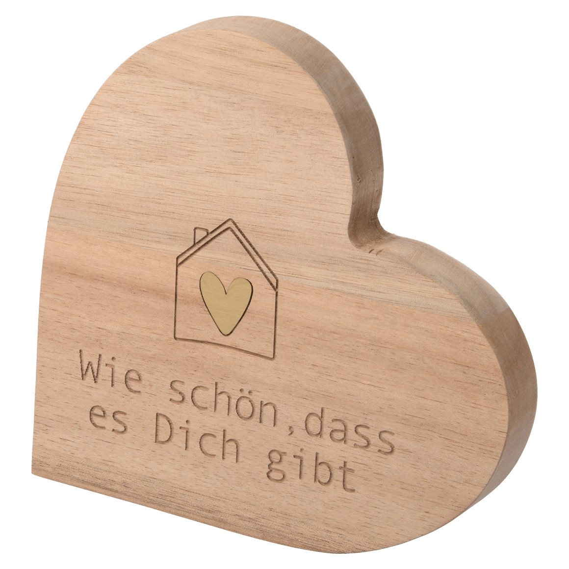 Deko-Aufsteller Herz mit Spruch von My Home