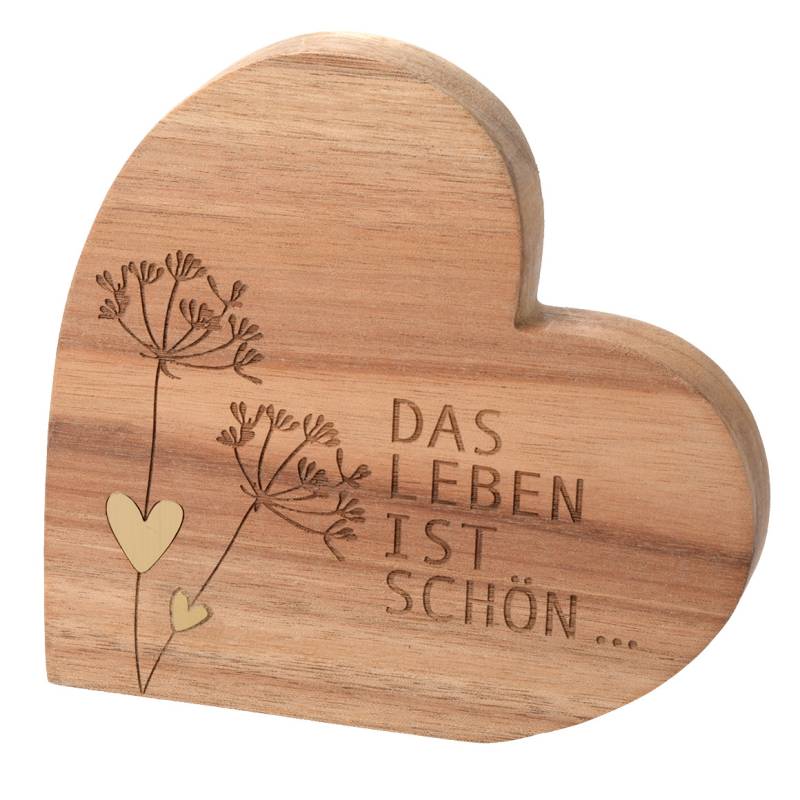 Deko-Aufsteller Herz mit Spruch von My Home