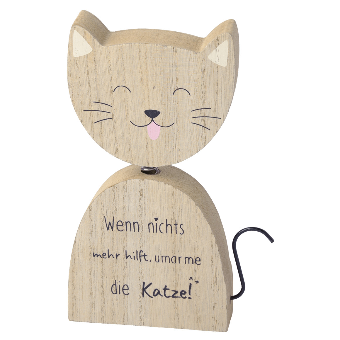 Deko-Aufsteller Katze mit Schriftzug Deko-Aufsteller Katze mit Schriftzug von My Home