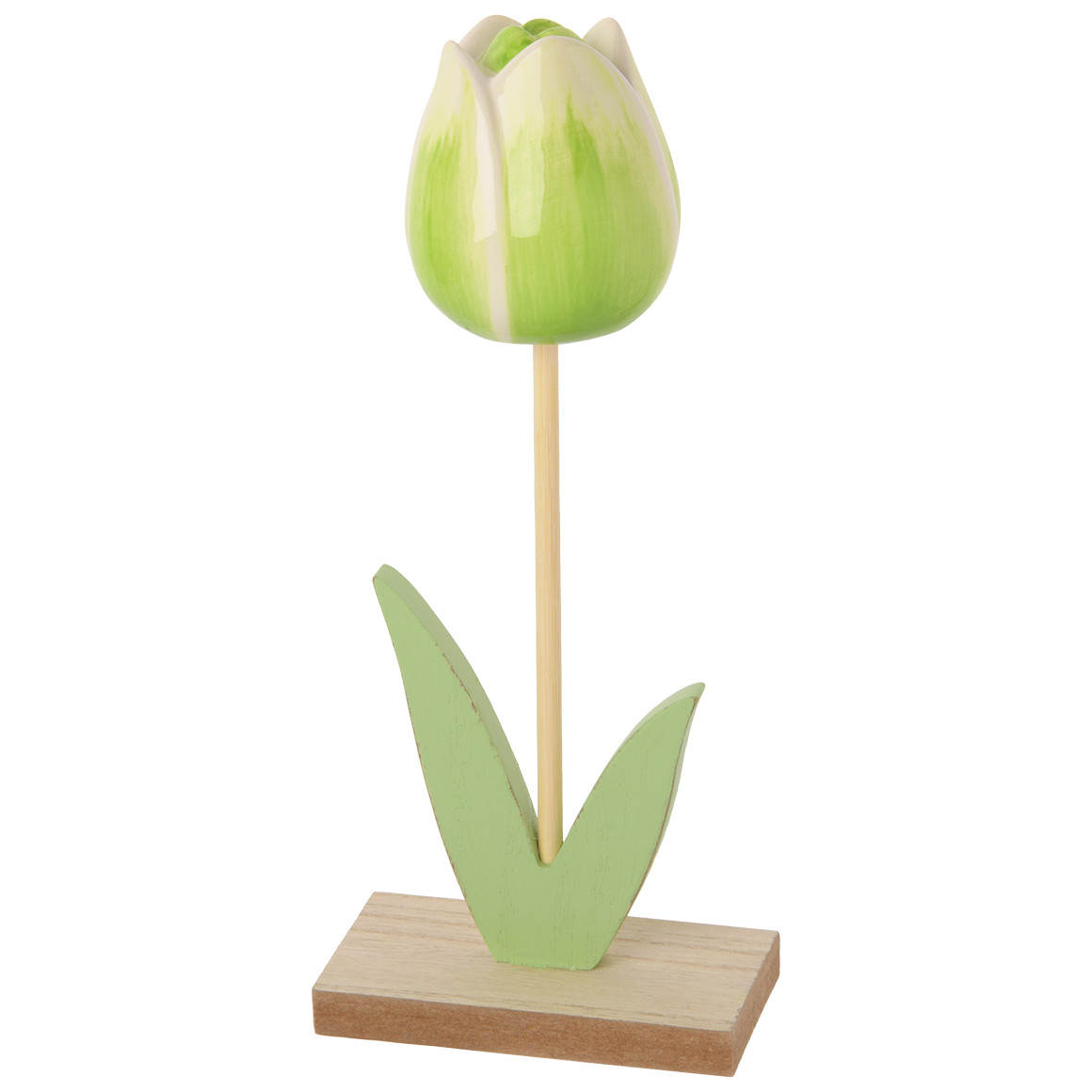 Deko-Aufsteller Tulpe mit Keramik-Blüte von My Home