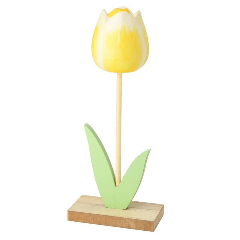 Deko-Aufsteller Tulpe mit Keramik-Blüte Deko-Aufsteller Tulpe mit Keramik-Blüte von My Home