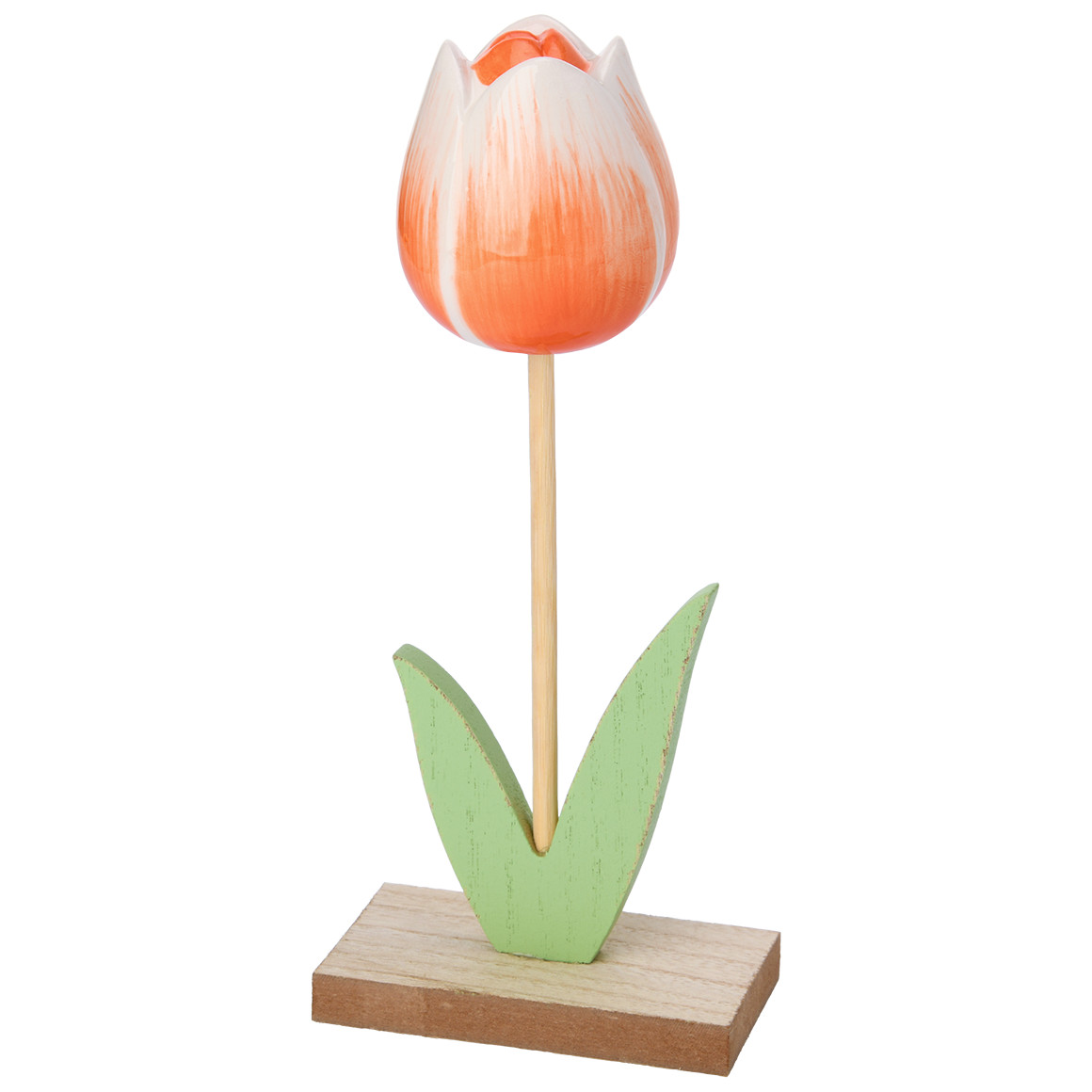 Deko-Aufsteller Tulpe mit Keramik-Blüte von My Home
