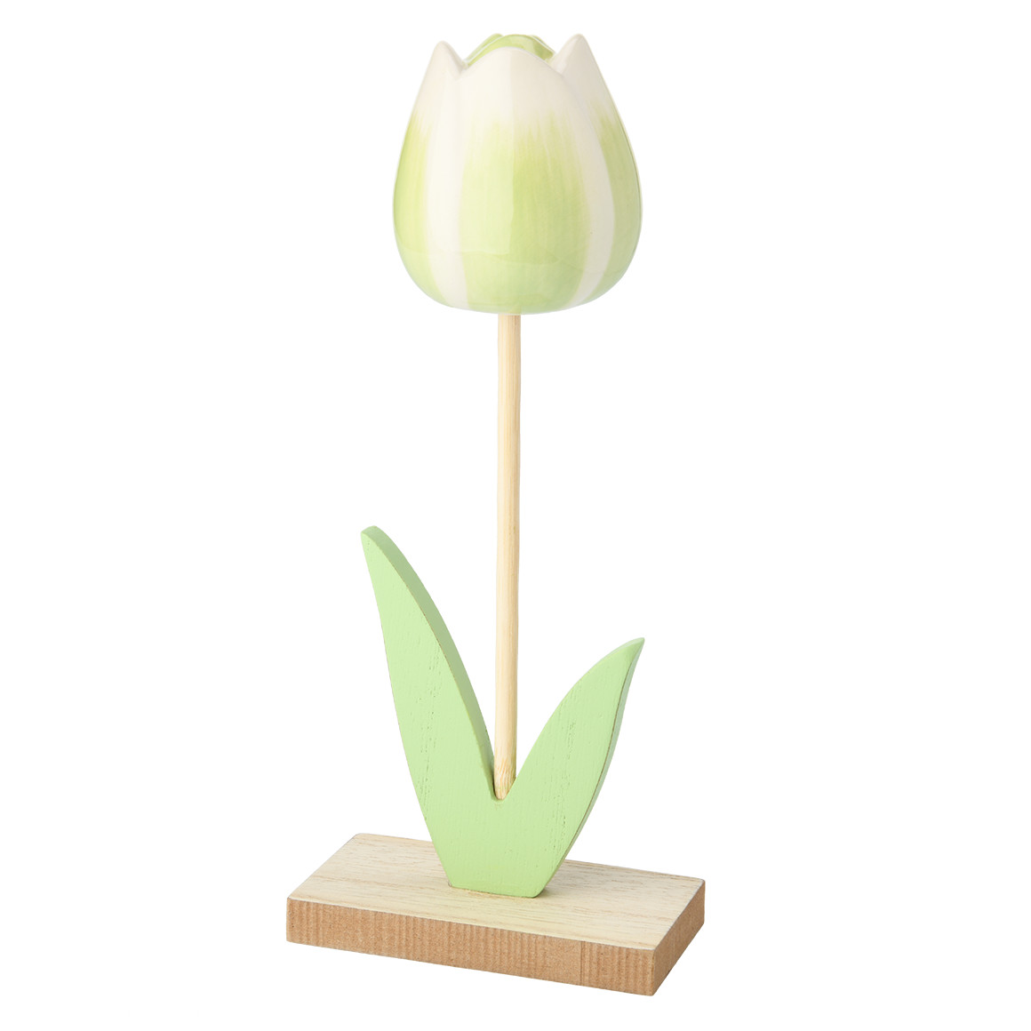 Deko-Aufsteller Tulpe mit Keramik-Blüte von My Home