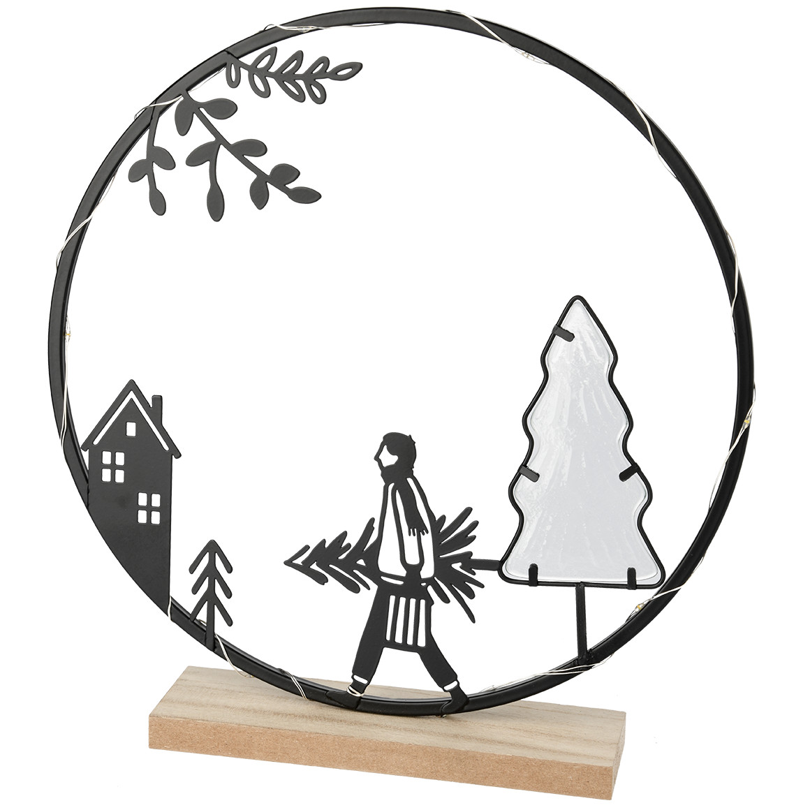 Deko-Aufsteller aus Metall von My Home