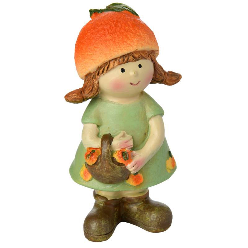 Deko-Figur Kind mit Orangen-Details von My Home
