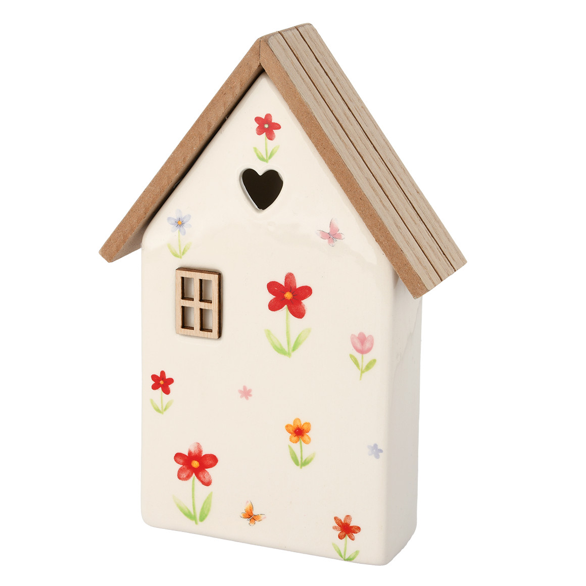 Deko-Haus mit Blumen von My Home