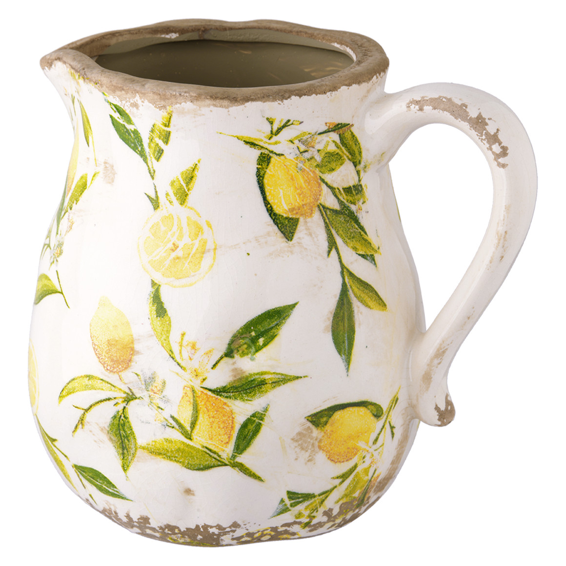 Deko-Krug mit Zitronen-Motiven Deko-Krug mit Zitronen-Motiven von My Home