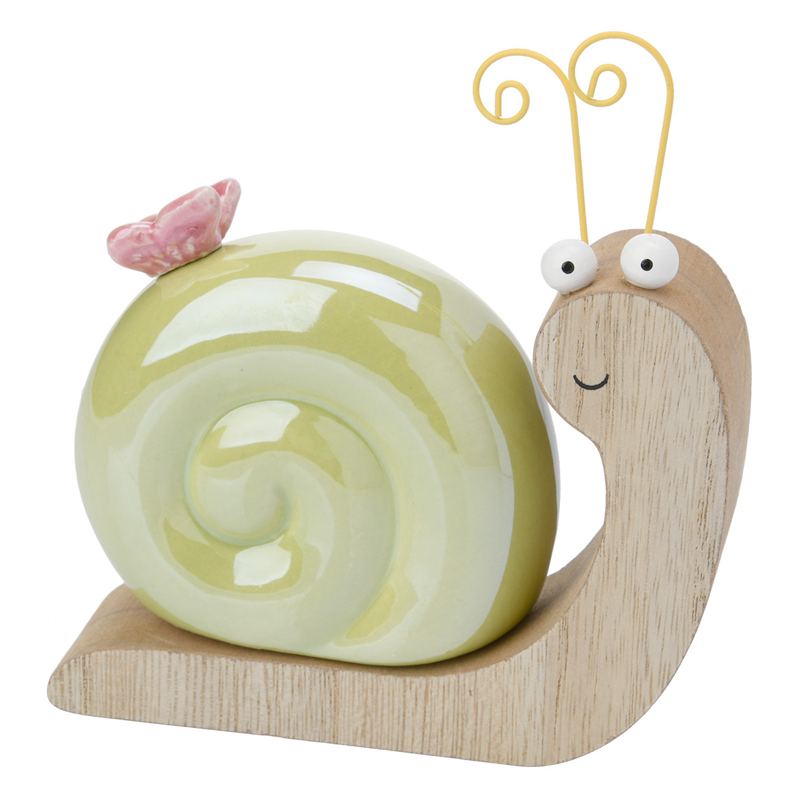 Deko-Schnecke mit Keramikhaus von My Home