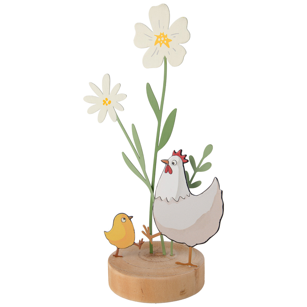 Dekoaufsteller aus Holz und Metall von My Home