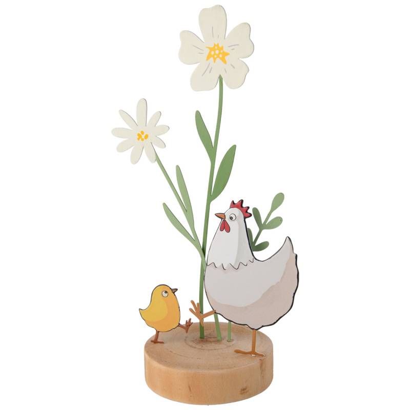 Dekoaufsteller aus Holz und Metall Dekoaufsteller aus Holz und Metall von My Home