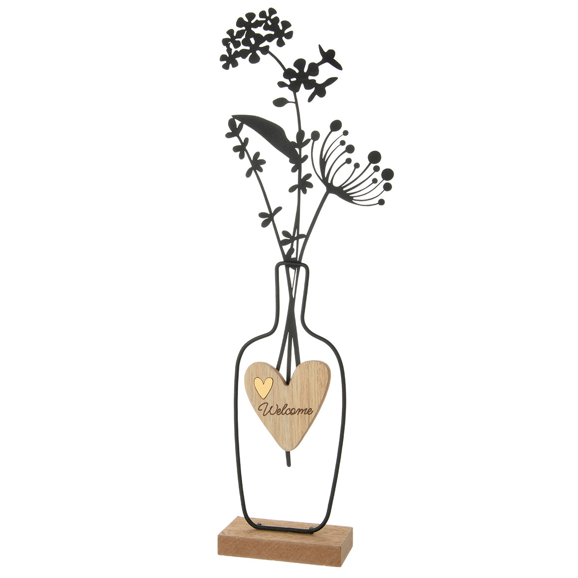 Dekoaufsteller in Blumen-Form von My Home