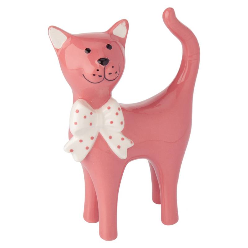 Dekofigur Katze mit Schleife Dekofigur Katze mit Schleife von My Home