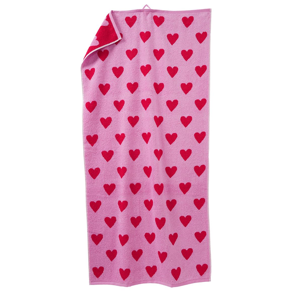 Duschtuch mit Herz-Allover von My Home