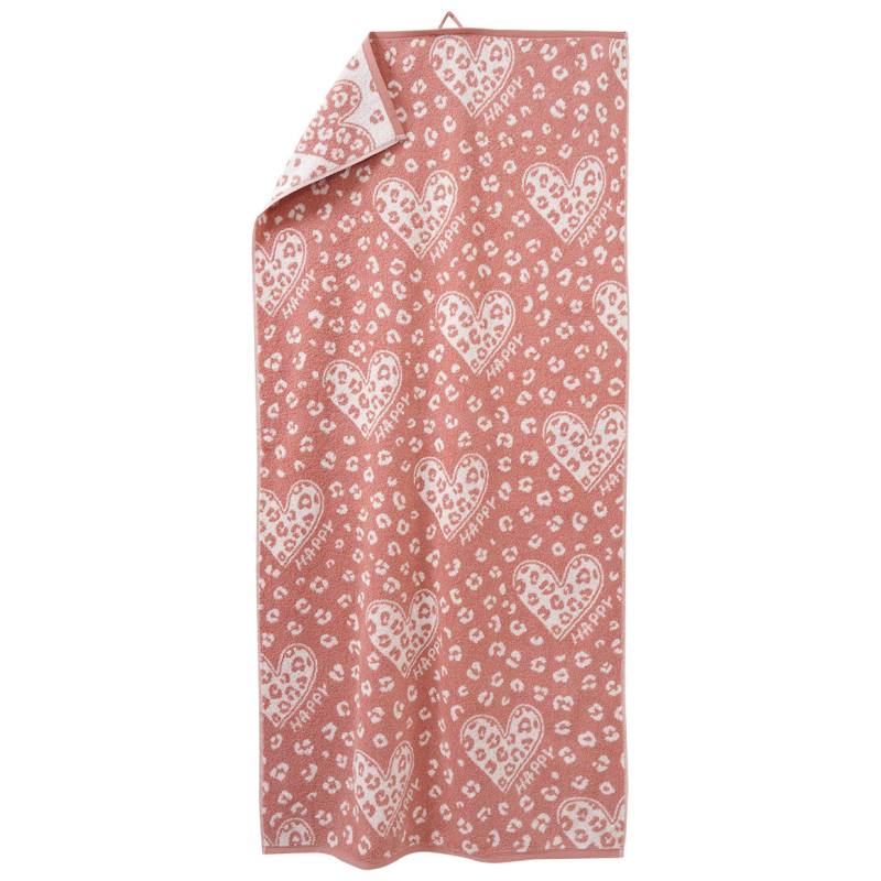 Duschtuch mit Herz-Allover von My Home