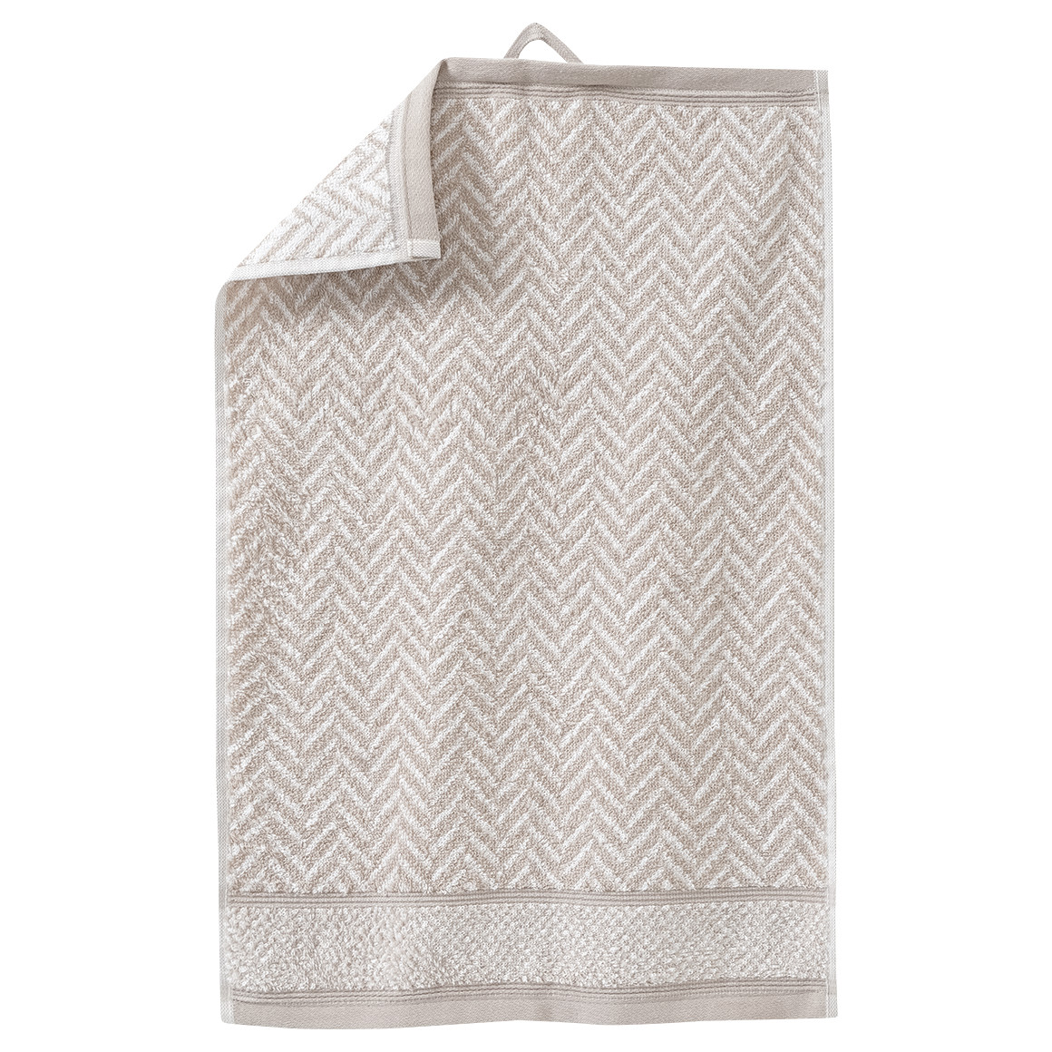 Gästetuch mit Fischgrät-Muster von My Home
