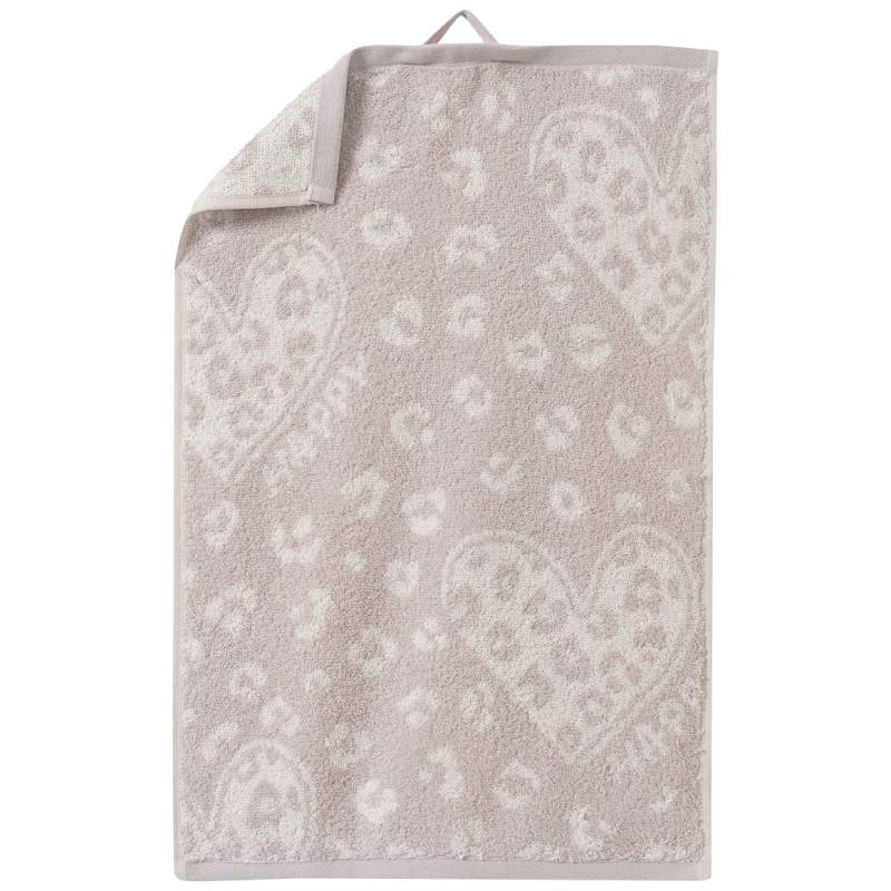 Gästetuch mit Herz-Allover von My Home