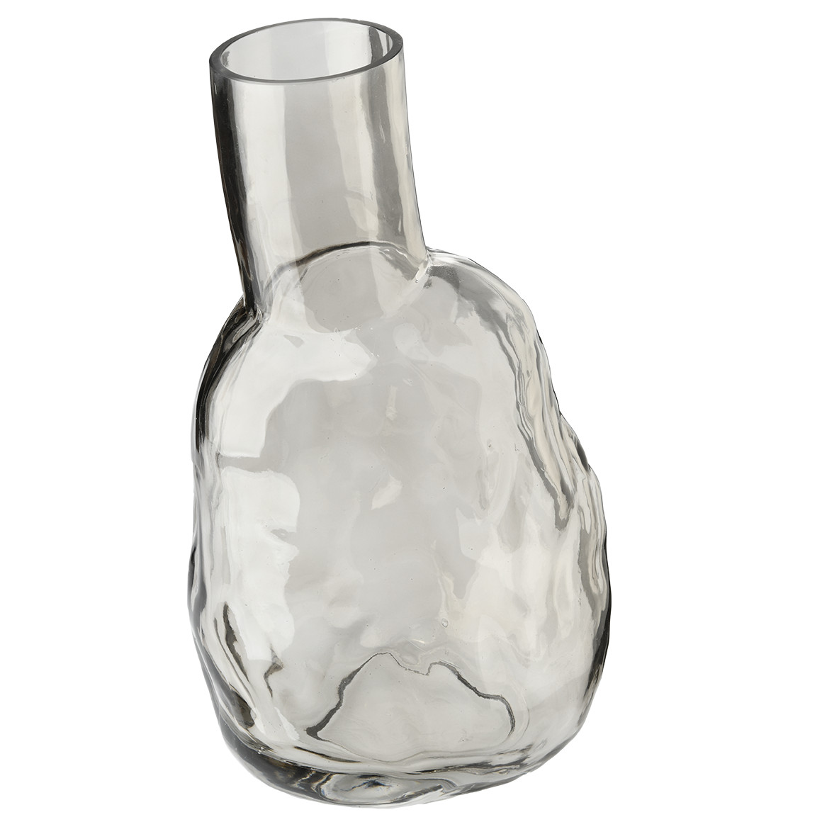 Glasvase mit hohem Hals von My Home