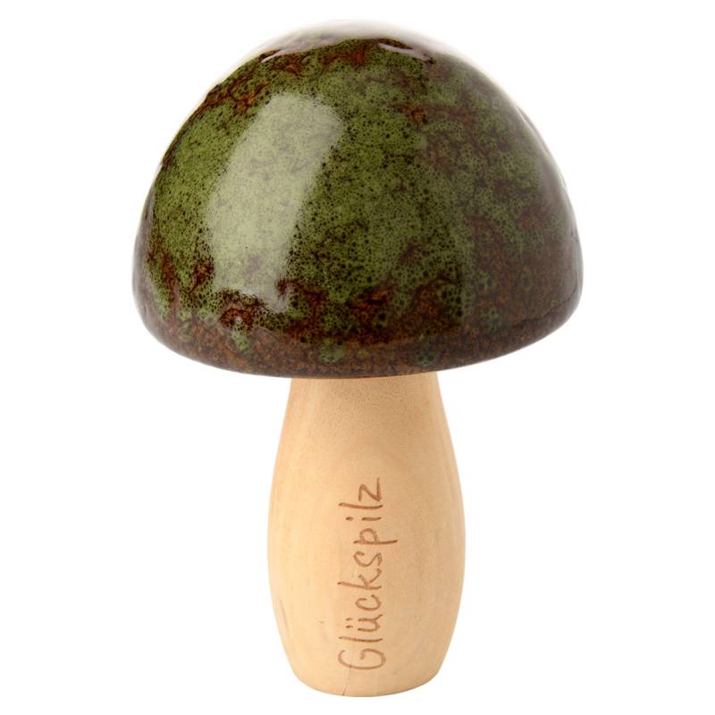 Großer Deko-Pilz mit glänzender Oberfläche von My Home