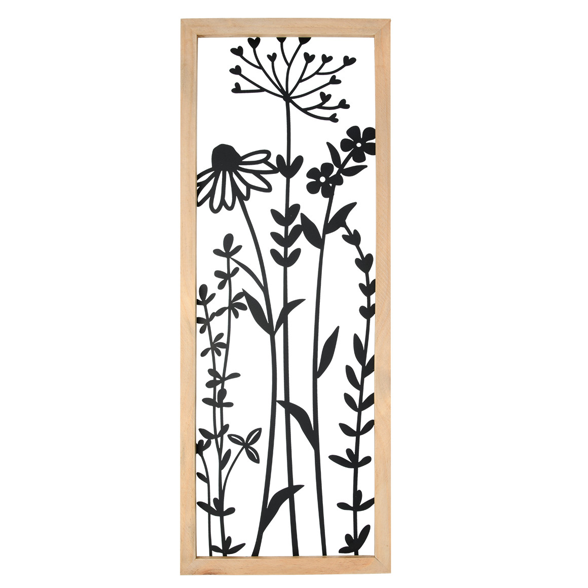 Großes Wandbild mit Holzrahmen von My Home