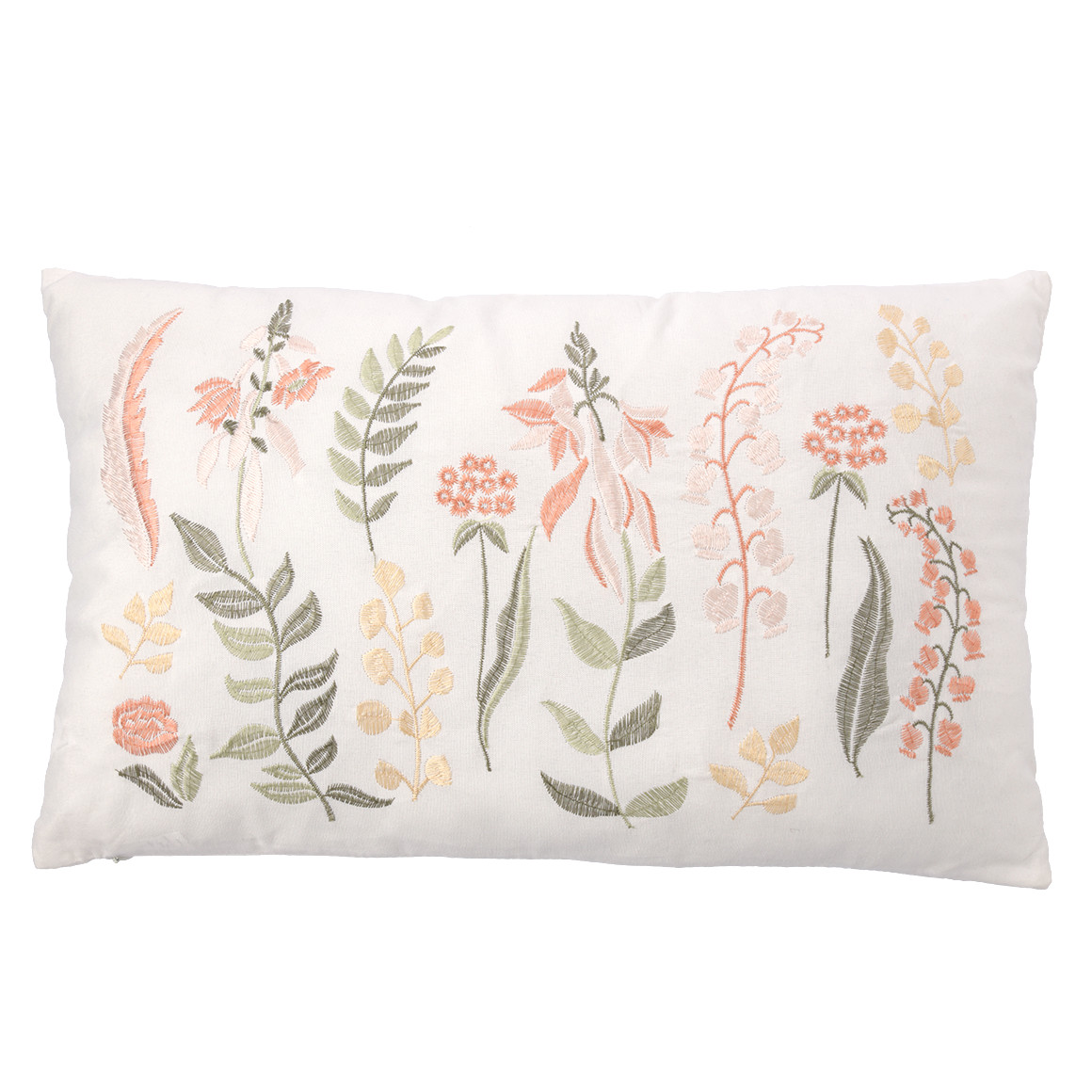 Kissen mit Blumen-Stickerei Kissen mit Blumen-Stickerei von My Home