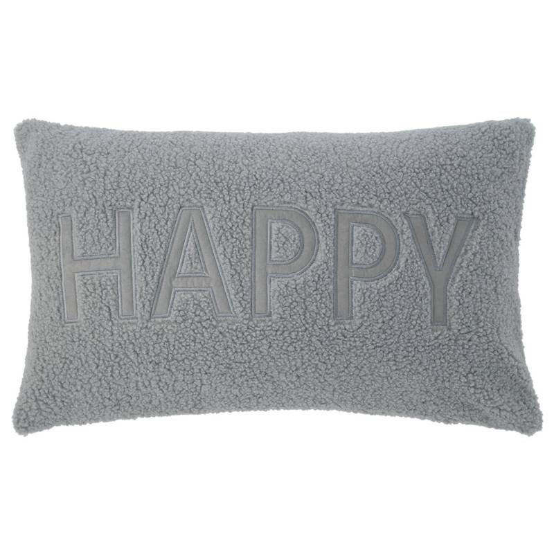 Kissenhülle aus Teddyplüsch von My Home