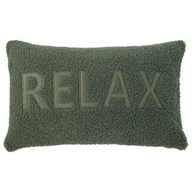 Kissenhülle aus Teddyplüsch von My Home