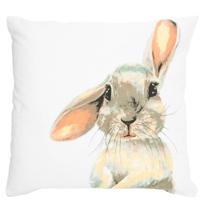 Kissenhülle mit Hasen-Motiv Kissenhülle mit Hasen-Motiv von My Home